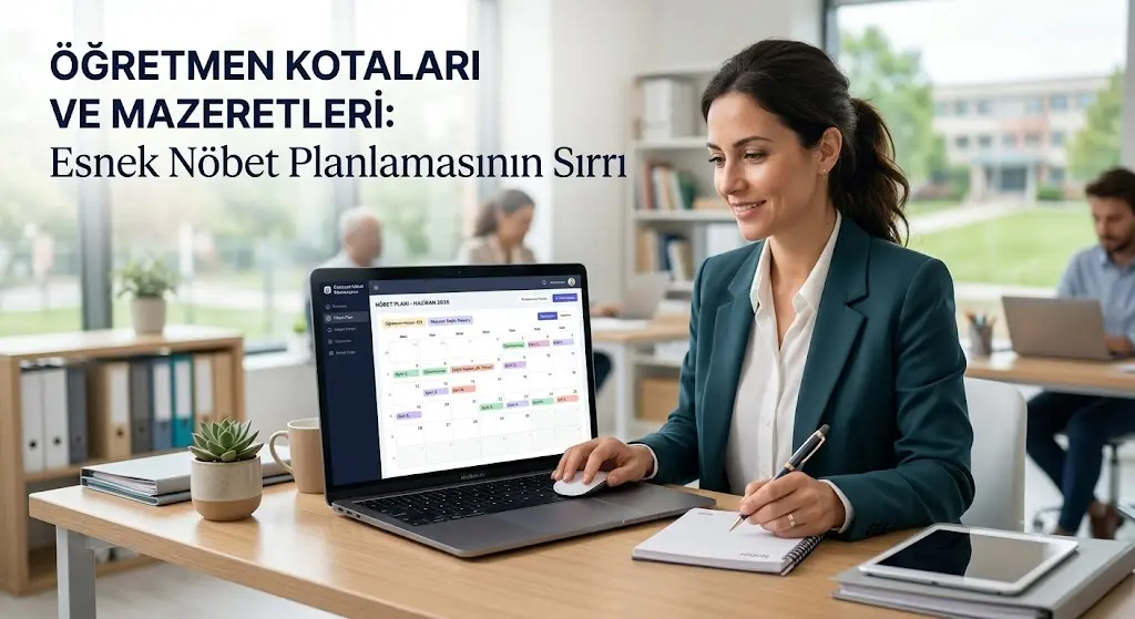 Öğretmen Kotaları ve Mazeretleri: Esnek Nöbet Planlamasının Sırrı